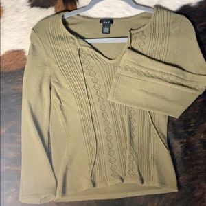 Olive green long sleeve!